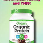 Orgain Organic Protein GF Vegan Chocolate down 20 lbs